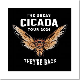 The-Great-Cicada-Comeback-Tour-2024 Posters and Art